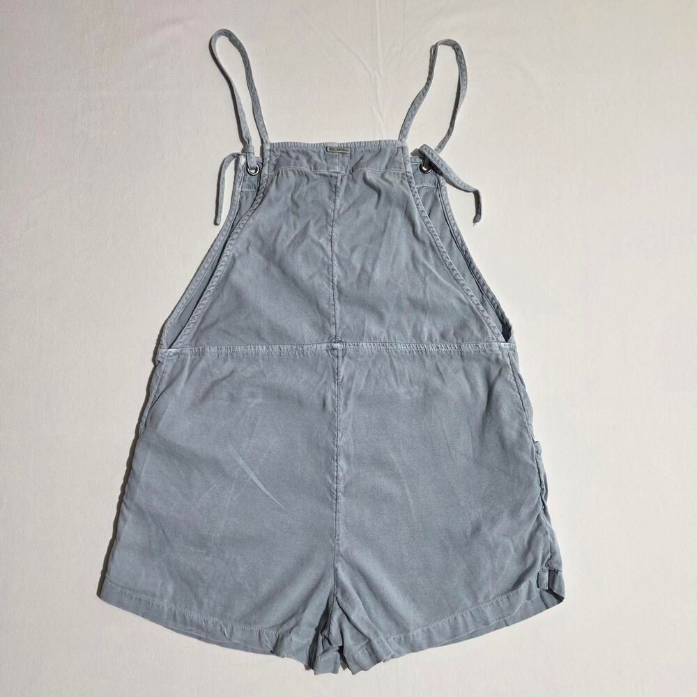 Billabong Wild Pursuit Short Overalls Romper in a dusk blue wash Size Small - Picture 6 of 6